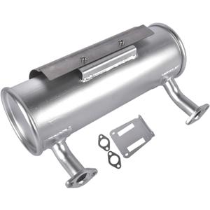 Muffler Kit Replacement for Kohler CH18-CH25, CH620-740 22-24HP Engine Lawn Mower Left Mufflers 2478612-S Lamerto