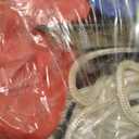 12FT Giant Easter Inflatables Outdoor Decoration Inflatable Bunny Built in LED Lights Bunny Blow Up Yard Decoration for Lawn Garden Holiday Party(with Storage Bag), Was used