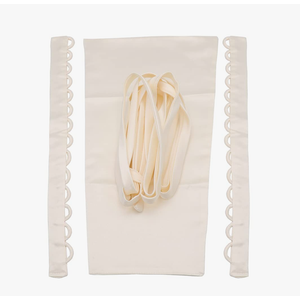 1Set Wedding Dress Zipper Replacement Adjustable Corset Back Kit Lace-Up Satin Ribbon Ties For Evening Gown Bridal Banquet
