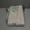 INOVADAY 100% Blackout Curtains for Bedroom, Black Out Curtains 84 Inch Long, Clip Rings Linen Blackout Drapes, Thermal Insulated Room Darkening for Living Room, 2 Panels - Cream,W50xL84