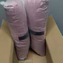 Bedside Commode Seat Cushion, Soft Seat Pad Cover Toilet Seat Cushion with Fixed Straps, Comfortable Commode Padded Seat, Waterproof Padded Cushion for Commode Chair