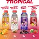 SueroX Sugar-Free Sports Drink for Hydration and Recovery, Electrolyte Hydration Drink with 8 Ions, Zero Calorie Sports Drinks with Electrolytes, Tropical Pack, 21.3 Fl Oz, 12 Count (EXP 06/10/26)