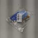 Weming Hanukkah Gnome Crochet Plush, Handmade Blue Gnome with Star David Hat & Happy Hanukkah Candle Card, Mini Amigurumi Jewish, Chanukah Decor for Women, Festival of Lights Desk Ornament