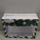 Blissun Christmas Tree Collar, Plastic Rattan Xmas Tree Ring, Round Farmhouse Christmas Tree Collar, Christmas Tree Skirt for Artificial Christmas Trees Decoration, Brown