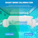 T-15 Salt Cell Replacement Compatible with Hayward Pool Turbo Chlorinator System Fit for AquaRite, AquaTrol & More, Up to 40K Gallons