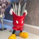 Makeup Brush Holder, Pen Holder for Desk Cute for Birthday Party Supplies Present for Home Decoration