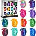 12PACK 3D Printed Dragon Eggs, Easter Basket Stuffers for Children and Teens, Unique Easter Toys & Gifts for Boys, Mini Articulated Dragon Toys for Kids.
