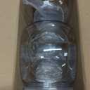 4 Pcs 30/40/60oz Plastic Candy Jar with Lid for Candy Buffet Large Storage Jar Clear Food Storage Canisters Kitchen Countertop Container for Cookies Snacks Indoor Outdoor