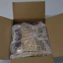 SUT 150PCS Gold Plastic Silverware, Plastic Utensils,Gold Silverware Disposable,Disposable Utensils Heavy Duty,Plastic Cutlery Set,Includes:50 Knives, Forks and Spoons for Party, Birthday,Wedding