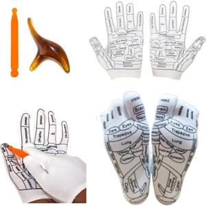 Easerelief Socks, Massage Socks for feet, Easy Relief Socks, Acupressure Socks, Pressure Point Socks,Pressure Point Massage Tool, Reflexology Gloves. (Woman-A)