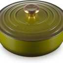 Le Creuset Enameled Cast Iron Signature Round Sauteuse, 3.5 qt., Olive