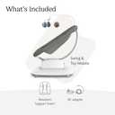 UPPAbaby Mamaroo Smart Swing Customizable Soothing Modes with MotionSync Technology Infant Recline + Bluetooth Enabled Included Newborn Insert Camila (Dark Green Mlange)