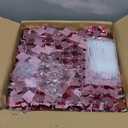 24PCS Rose Gold Shimmer Wall Backdrop, Square Sequin Backdrops Panel, Glitter Wall Background for Birthdays, Weddings, Graduation, Engagements, Disco Bachelorette Party Decoration (4FTx6FT)