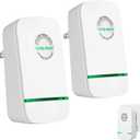 New Universal Energy-Saving Box, Reduce Electricity Bills, Plug-and-Play, Power Factor Corrector for Home and Office Use (2Pcs)