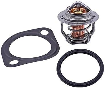 6653948 Thermostat with O-ring & Gasket Replacement for Bobcat 225 231 325 328 331 334 753 763 773 5600 7753 S160 S175 S185 160°F