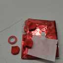 16 Inches Red 'WILL YOU BE MY GIRLFRIEND' Proposal Letter Balloons with Heart-Shaped Foil Balloons and Rose Petals for Romantic Special Night Decorations, Engagements, Proposals, and Valentine's Day