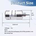 185206085 Fuel Shut Off Solenoid 12V Stop Solenoid Valve Replacement for Perkins 100 series Engine and Case Holland