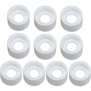 RIVERWELD TIG Gas Lens Insulator Cup Gaskets Heat Shield 3HSGS Fit PTA DB SR WP 17 18 26 TIG Welding Torch Accessories Pack of 10