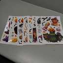 Halloween Window Clings, 133Pcs Halloween Window Stickers Decals for Kids Double Sided, Indoor & Outdoor Home Glass Door Decorations