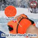 2 x Schwer FreezeGuard-X Winter Work Gloves for Men and Women, ANSI A9 Cut Resistant Gloves for Extreme Protection, Freezer Glove With Super Grip, Touchscreen, Thermal Insulated, PM3326-W (XXS,1 Pair)