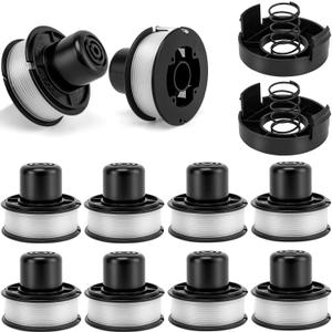 KAKO ST4500 Replacement Spool for Black and Decker Weed Eater Spool ST4500, 20ft 0.065” Spool Line for Black Decker St4500 Spool, for RS136 Black and Decker Bump Feed Spool(10+2+2 Pack)
