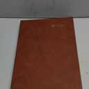 EMSHOI Undated Daily Planner - A4 Large To Do List Notebook Appointment Book for Productivity Time Management, with Hourly Planner Refills, Hardcover Binder Leather Journal - 240 Pages, 9.2x12 (8.5  11.5 inches (A4 compatible), Coffee)