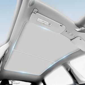 2025 Tesla Model Y Sunshade Roof  Foldable Glass Roof Shade with Nano Ice-Crystal Coatings, UV Protection, No Sag/Gaps, Heat Insulation for Tesla Model Y 2020-2025, Not Suitable for Tesla Juniper