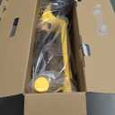 SereneLife 3-Wheel Foldable Kids Scooter  LED Wheel Lights, Adjustable Handlebar, Rear Foot Brake, Lean-to-Steer, Anti-Slip Deck  Ideal for Toddlers & Kids 3+, up to 110 lbs (Yellow)