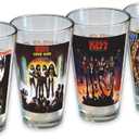 ICUP KISS 16 oz 4 Pc Pint Glass Set