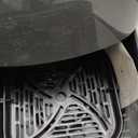 OLIXIS Air Fryer 6 Quart with Window Square Air Fryer 12-in-1 Air Fry, Roast, Reheat, Dehydrate, Bake, Steam, Fries, Custard, Chicken, Wings, Sea Food, Vegetabels,400F Grey