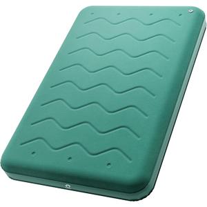 QPAU Twin Size Air Mattress Camping Pad  9 Thick R810 Insulated Inflatable Mattress with Foam Comfort & Foot Pump, Twin Air Mattress for Camping, Road Trips, and Home Guests (Full Size)