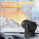 Car Heater, 12V Portable Car Heater, Heating & Cooling Fast Heating for Car Windshield Defogger Defroster, Plug-in Cigaerte Lighter Suitable for Vehicles SUV (TYW-50)