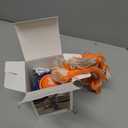 Cheerble Smart Interactive Dog Toy, Wicked Ball Rolly, Automatic Moving, Bouncing, Rotating, E-TPU Material, Active Rolling Interactive Dog Ball for Medium and Large Dogs (Blue)