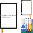 for Onn 10.1 inch Tablet 2APUQW1027 Touch Screen Replacement for ONN 100011886 Digitizer Repair Kits Black (Without LCD Screen)