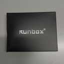 RUNBOX Wallet for Men Slim Rfid Leather 2 ID Window With Gift Box | Slim, Rfid, 2 ID Window, With Gift Box, Slim, Rfid (Carbon Black-15 slots)