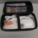 Handheld Sewing Machine, Mini Portable Hand Sewing Machine with 20 Thread Colors Emergency Sewing Kit, Suitable for Clothes, DIY Home Portable Sewing Machines(White)