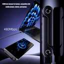 Sideways Phone Charger, 2-in-1 Invisible Holder Charger Cable, 240w Fast Charging Cord with Built-in Phone Stand for Smartphones Tablets for Gaming Office Travel (1PCS)