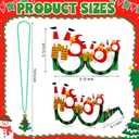 Aurelema 42 Pcs St. Patrick's Day Accessories Shamrock Necklace Clover Green Paper Eyeglasses Irish Photo Prop