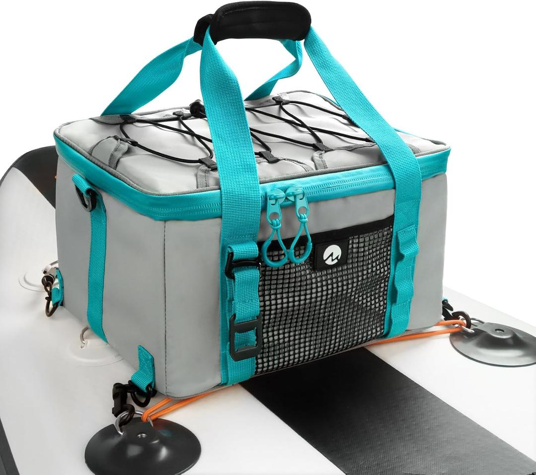 Paddle Board Cooler, Paddleboard Cooler Deck Bag with Detachable Bottle Opener, Paddle Board Accessories, Sup Cooler Bag for Beach, Camping, Kayaking, Travel