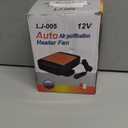 Portable Car Heater & Defroster  12V 200W Fast Heating and Cooling Fan | Plug In Cigarette Lighter Windshield Defogger,with 360 Rotatable Portable Car Heaters for Vehicle, Car, SUV & RV