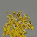 120 Pcs Tiny Resin Bees for Crafts Bulk Small Mini Plastic 3D Flatback Bee Charm Embellishments for Summer Honey Themed Party Decor Art DIY Crafts Baby Shower Birthday Decoration