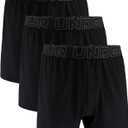 Under Armour mens Lounge Tech Mesh Boxer (Black, XXL)