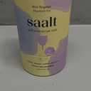 Saalt Soft Menstrual Cup  Reusable Period Cup  Made for Comfortable, Leak-Free Protection Up to 12 Hours  BPA & Latex Free  Includes Cup & Carry Bag (Regular, Mountain Iris)