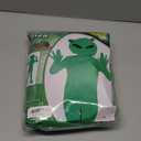 fun shack Kids Alien Costume, Green Alien Outfit for Boys and Girls, Halloween Dress-Up for Kids (X-Large)