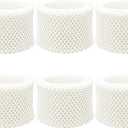 Colorfullife 6 Pack HAC-504 Humidifier Wicking Filters for Honeywell Humidifier HAC-504 HAC-504AW HAC504V1 HCM350 HCM-350W HCM-300T HCM-315T HCM-530 HCM-600 HCM-710 HEV-312, Replacement Filter A