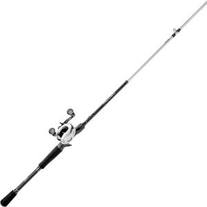 Lew's Lews Accel Baitcast Reel and Fishing Rod Combo, 7-Foot, 1-Piece Rod (Medium Power Rod)