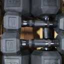 Set of dumbbells 2×5lb, 2×20lb
