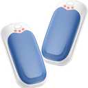 infray Hand Warmers Rechargeable 2 Pack, Electric Hand Warmer Reusable 3 Levels Heating Pocket Warmer, USB AI Handwarmer Portable, Great Gifts for Men Women, Outdoor, Golf, Hunting