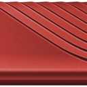 Western Digital 2TB My Passport SSD Portable External Solid State Drive, Red, Sturdy and Blazing Fast, Password Protection with Hardware Encryption - WDBAGF0020BRD-WESN