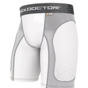 Shock Doctor, Padded Baseball Sliding Shorts, Youth, L, White